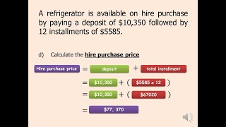 Hire Purchase Price vs Cash Price [upl. by Haeli]