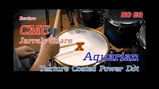 MELODIK DRUM  รีวิว CMC Jarrah Snare x Aquarian Texture Coated Power Dot [upl. by Egedan567]