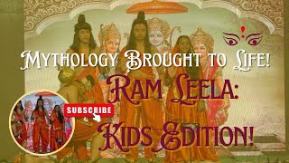 Kids Reenact the Epic Story of Lord Ram  Ram Leela at Neelkanth Greens society thane ramleela [upl. by Almeda]