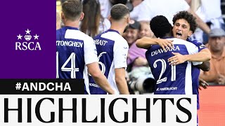 HIGHLIGHTS RSC Anderlecht  Charleroi  20232024 [upl. by Niram]