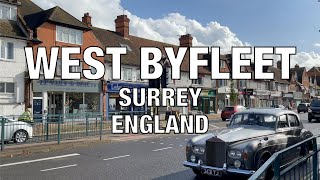 West Byfleet Surrey UK England 🇬🇧 4K HDR [upl. by Auhsaj217]