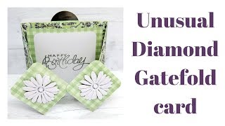 Diamond Gatefold Card [upl. by Attem]