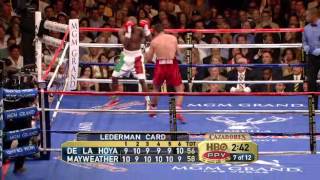 Fight 38 Floyd Mayweather vs Oscar De La Hoya 20070505 [upl. by Aber]