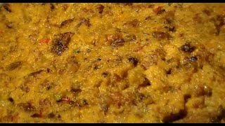 The Best Cornbread Stuffing Recipe Southern Cornbread Dressing With Gizzards [upl. by Hayidan]