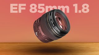 The Canon 85mm F18 USM Lens Review  The BEST Budget 85mm For CANON [upl. by Cyrille]