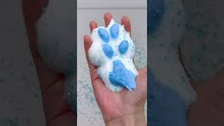 FUFUSQUISHY ASMR 🩵🐾White Based Blue Paw [upl. by Aylatan]