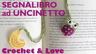 Tutorial Segnalibro Gufetto amp Luna ad uncinetto [upl. by Osmond]