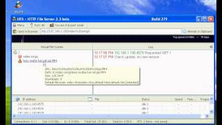 HFS HTTP base file sharing server Basic Guide Part13 [upl. by Lamag779]