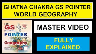 ghatna chakra gs pointer geography  gs pointer ghatna chakra geography 2023 [upl. by Edmanda192]