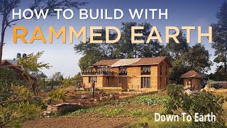 How to build Rammed Earth Mud house [upl. by Kelcie]