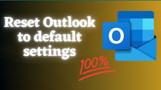 Resetting Outlook to Default Settings StepbyStep Guide 2023 [upl. by Elleneg]