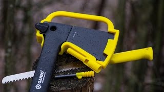 Топор Ganzo GSA01ye AXE  конкурент Fiskars X7 [upl. by Solakcin]