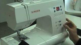 Using a Computerized Sewing Machine is easy Singer 7466 [upl. by Yasmine]