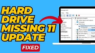 How to Fix Hard Drive Missing After Windows 11 Update  Reviewsed [upl. by Oric]