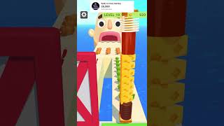 Sandwich runner🍎❤️‍🔥New Update level 19 sandwichrunnergamingshorts viralgameplay [upl. by Sirovat715]