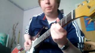 Nicklas Boman playing Texas Strat by Blade Guitars [upl. by Redmond]