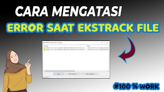 cara mengatasi winrar error  checksum error in the encrypted [upl. by Gussy]