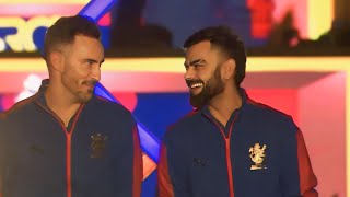 Virat Kohli Entry In RCB Unbox Event  Kohli Kohli Chants [upl. by Imotih268]