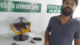 Experiment on GYROSCOPIC COUPLE [upl. by Assilat]