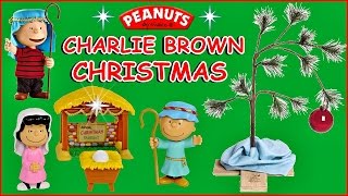 Charlie Brown Christmas Peanuts Christmas Tree and Nativity [upl. by Jacobs]