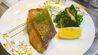 鮭のムニエルの作り方 How to make salmon meunière [upl. by Beret]