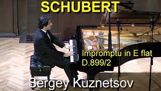 Schubert Impromptu in E flat D8992 — Sergey Kuznetsov [upl. by Carlotta]