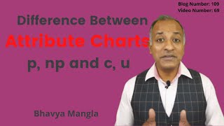 Difference between Attribute Control Chart p np c u  IATF 16949  ENGLISH  Bhavya Mangla [upl. by Austine658]