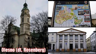 Urlaub in Polen  Olesno Rosenberg Stadtrundgang [upl. by Aleta992]