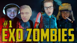 4 RETARDS SPELEN EXO ZOMBIES 1 Call of Duty Advanced Warfare [upl. by Gridley]