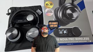 SteelSeries  Arctis Nova Pro Wireless Multi Gaming Headset UNBOXED [upl. by Hazmah]