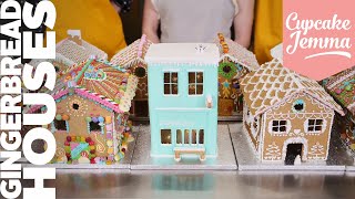 Gingerbread House Recipe and Decorating Party  Cupcake Jemma [upl. by Curson]