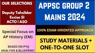 APPSC Group 2 Mains 2025 Study Materials  AP HistoryEnglish Medium S amp T EnvironmentIndian Eco [upl. by Nauqan491]