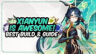 COMPLETE XIANYUN GUIDE Best Xianyun Build  Artifacts Weapons Teams amp Showcase  Genshin Impact [upl. by Yhotmit]