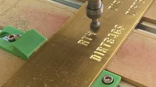 shapeoko pro XXL cutting brass [upl. by Ark]