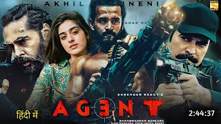 Agent Movie Hindi Dubbed Akhil Akkineni  New South Movie  Akhil Akkineni New Movie  Mammootthy [upl. by Mcdade]