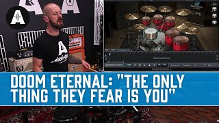 The Biggest Electric Drum Kit Sound Weve Ever Had  Doom Eternal Soundtrack Cover [upl. by Matthaeus]