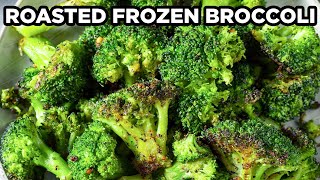 Easy Roasted Frozen Broccoli  MOMables Side Dish Recipes [upl. by Primo62]