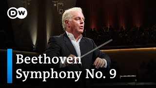 Beethoven Symphony No 9  Daniel Barenboim amp the WestEastern Divan Orchestra complete symphony [upl. by Conias545]