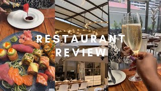 THE CODFATHER RESTAURANT SANDTON  SOUTH AFRICAN YOUTUBER restaurantreview thecodfatherrestaurant [upl. by Nomyt858]