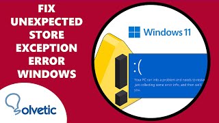 Fix Unexpected Store Exception Error Windows ✔️ FIX [upl. by Sylvanus]