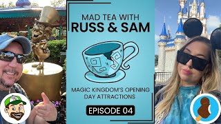 Mad Tea  Episode 4  Opening Day Attractions at Magic Kingdom [upl. by Kwei]