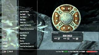 ★ TES 5 Skyrim Gameplay  Secret Loot Chest  Invisible Chest Location  Tips amp Tricks 28 [upl. by Gnol]