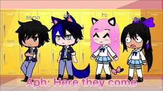 New students meme ft aphmau [upl. by Fabio280]