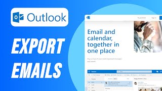 How To Export Emails in Outlook 2024 [upl. by Baptista]