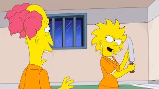 The Simpsons The new evil teacher Clip [upl. by Ynagoham895]