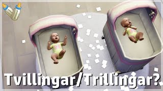 Sims 4  Hur får man tvillingar amp trillingar  Tips amp Trix [upl. by Aivatal904]