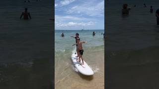 Party wave with my brother in Noosa noosa surf [upl. by Ailegra]