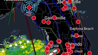 🔴Watch Live Storm Chasers🔴 Chasing Tornado Threat from TS Debby [upl. by Nylle]