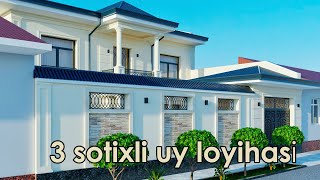 ЎЙ ЛОЙИХАСИ 3 СОТИХ UY LOYIHASI 3 SOTIX 15X20 [upl. by Nicholl]