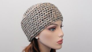 Crochet Beanie Hat [upl. by Harolda827]